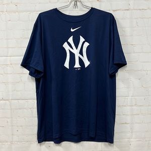 New York Yankees Nike Navy Large Logo Legend Performance T-Shirt Size XL
